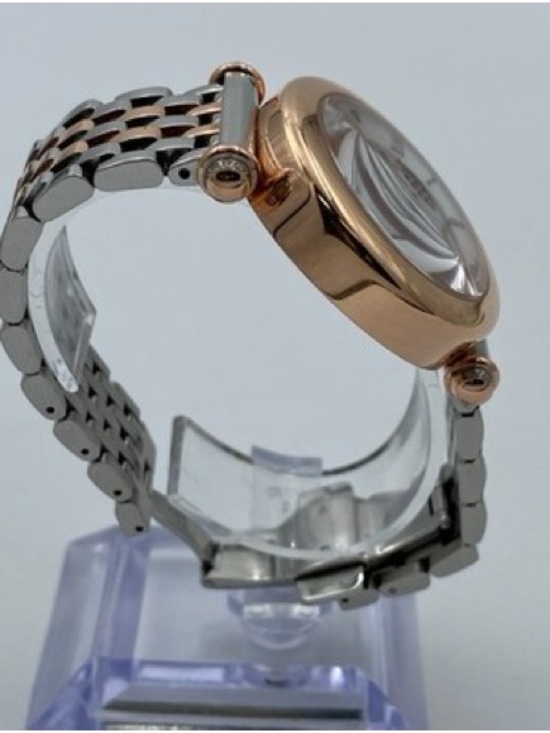 Michele Diamond Caber Mid Watch Rose gold Two Tone main image 3